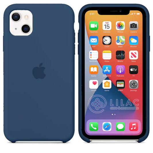 iPhone Silicone Case  (Cobalt Blue)