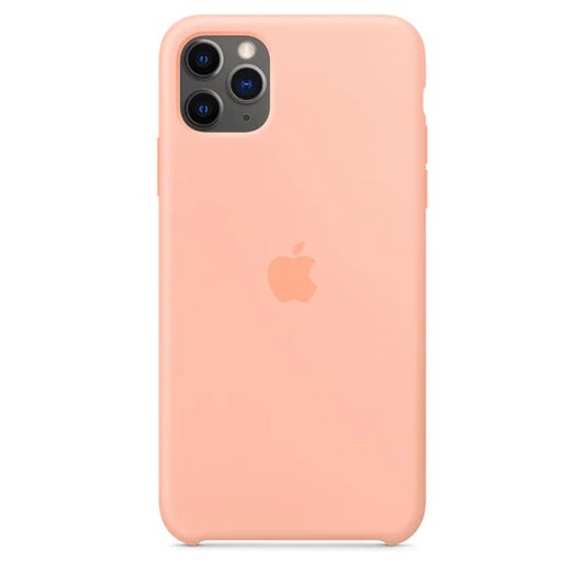 iPhone Silicone Case  (Grapefruit/Peach)