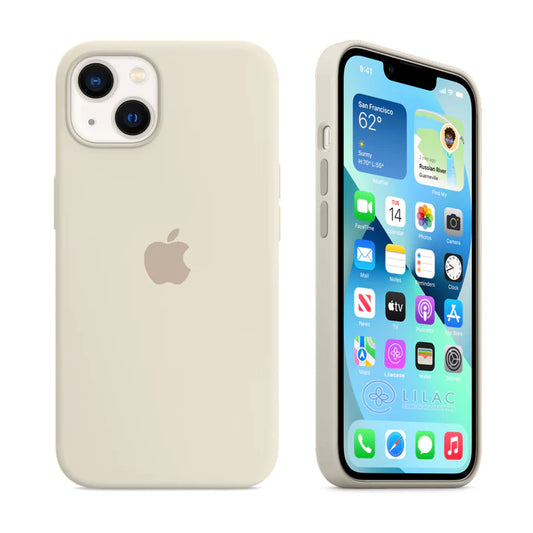 iPhone Silicone Case (Stone/Beige)